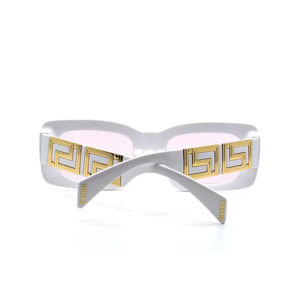 VERSACE VE4444U 314/5 White Pink Sunglasses – 100% Authentic